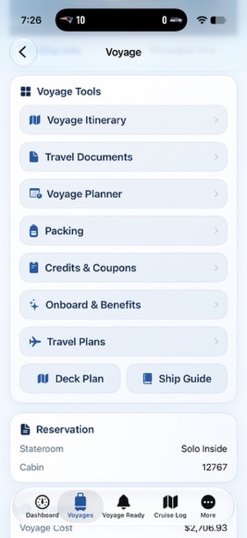 Voyage tools